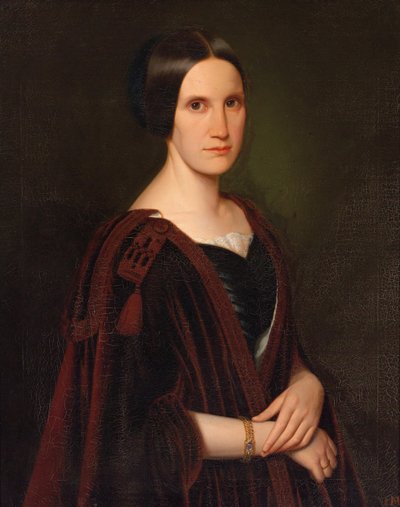 Portrait of Juliana von Fradeneck by Ernst Christian Moser